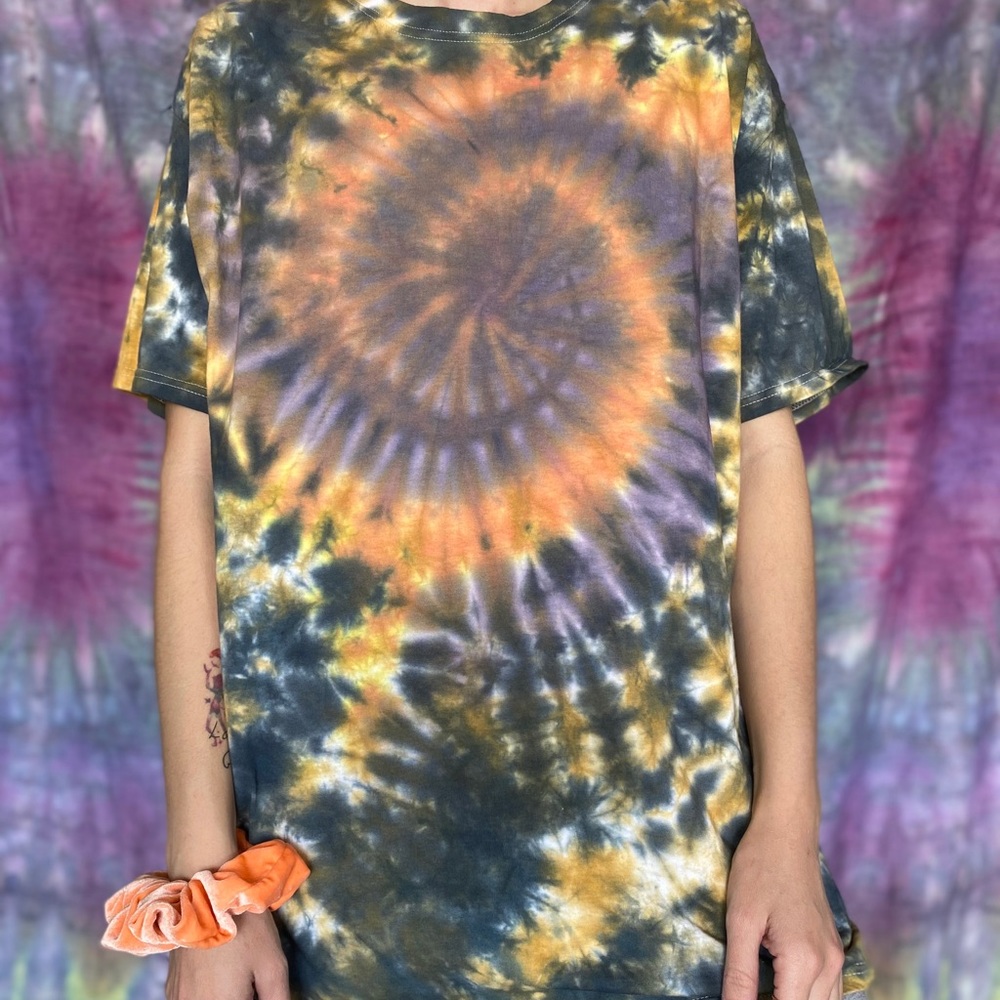 Fall Inspired Tie Dye Shirt